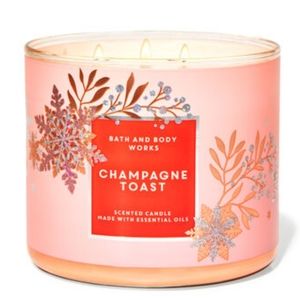 CHAMPAGNE TOAST 3-WICK CANDLE